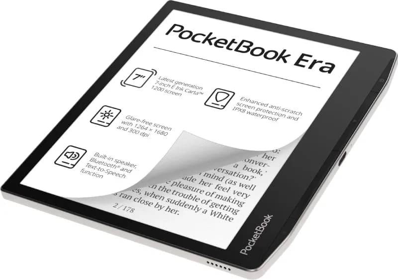 Pocketbook Czytnik E-booków Era 700 7" 16GB WI-FI Srebrny (OUTLET), zdjęcie 1 z 4