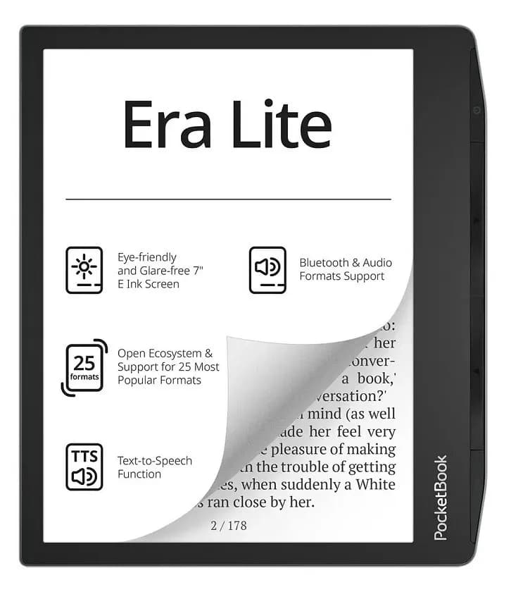 Pocketbook Czytnik E-booków Era Lite 710 7" 16GB WI-FI Stone Green, zdjęcie 1 z 6