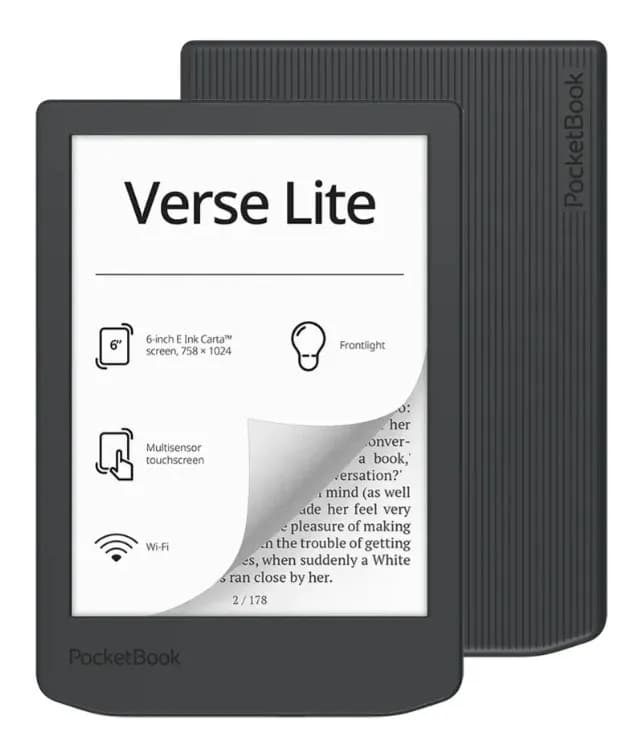 Pocketbook Czytnik E-booków Verse Lite 619 6" 8GB Wi-Fi Szary, zdjęcie 1 z 5