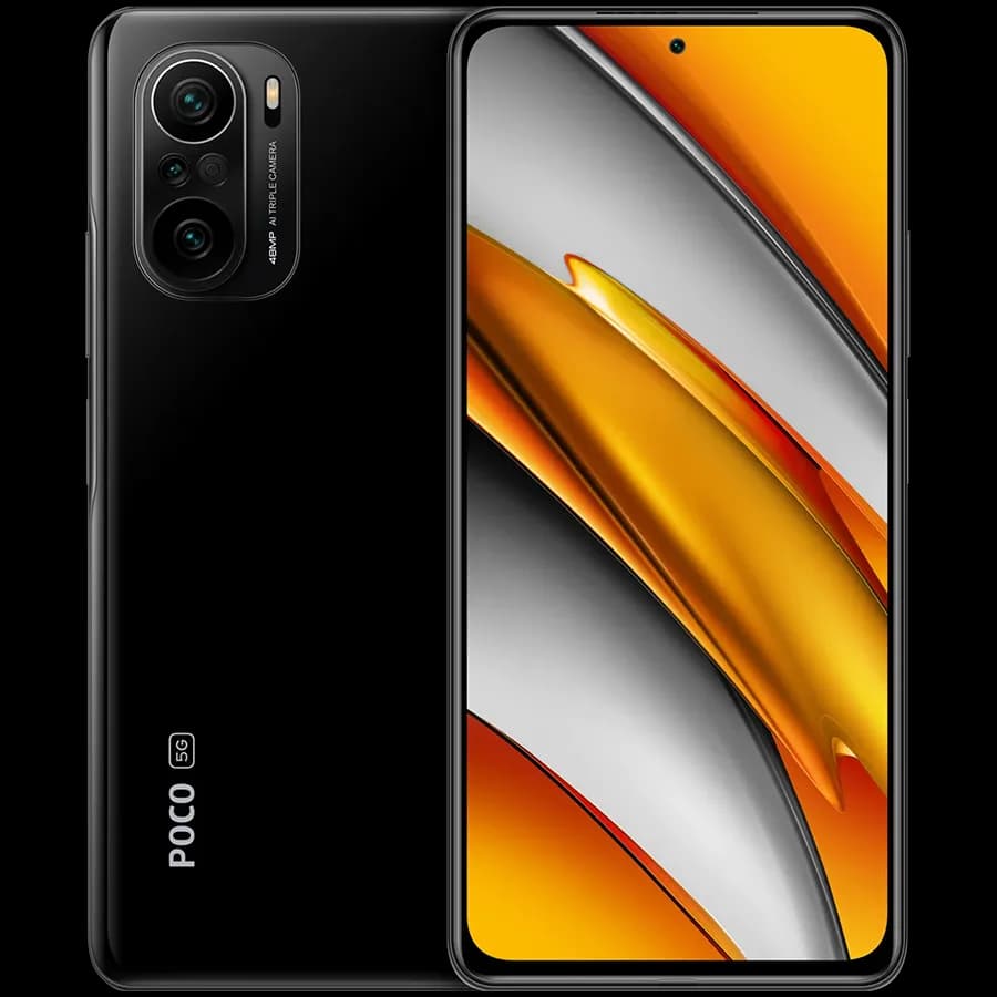 Poco F3 6 GB/128 GB Night Black, Grade A+, Used, zdjęcie 1 z 5