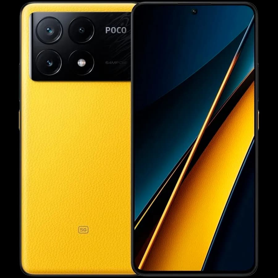 Poco Smartphone POCO X6 Pro 12 GB/512 GB Yellow, Grade C, Used, zdjęcie 1 z 4