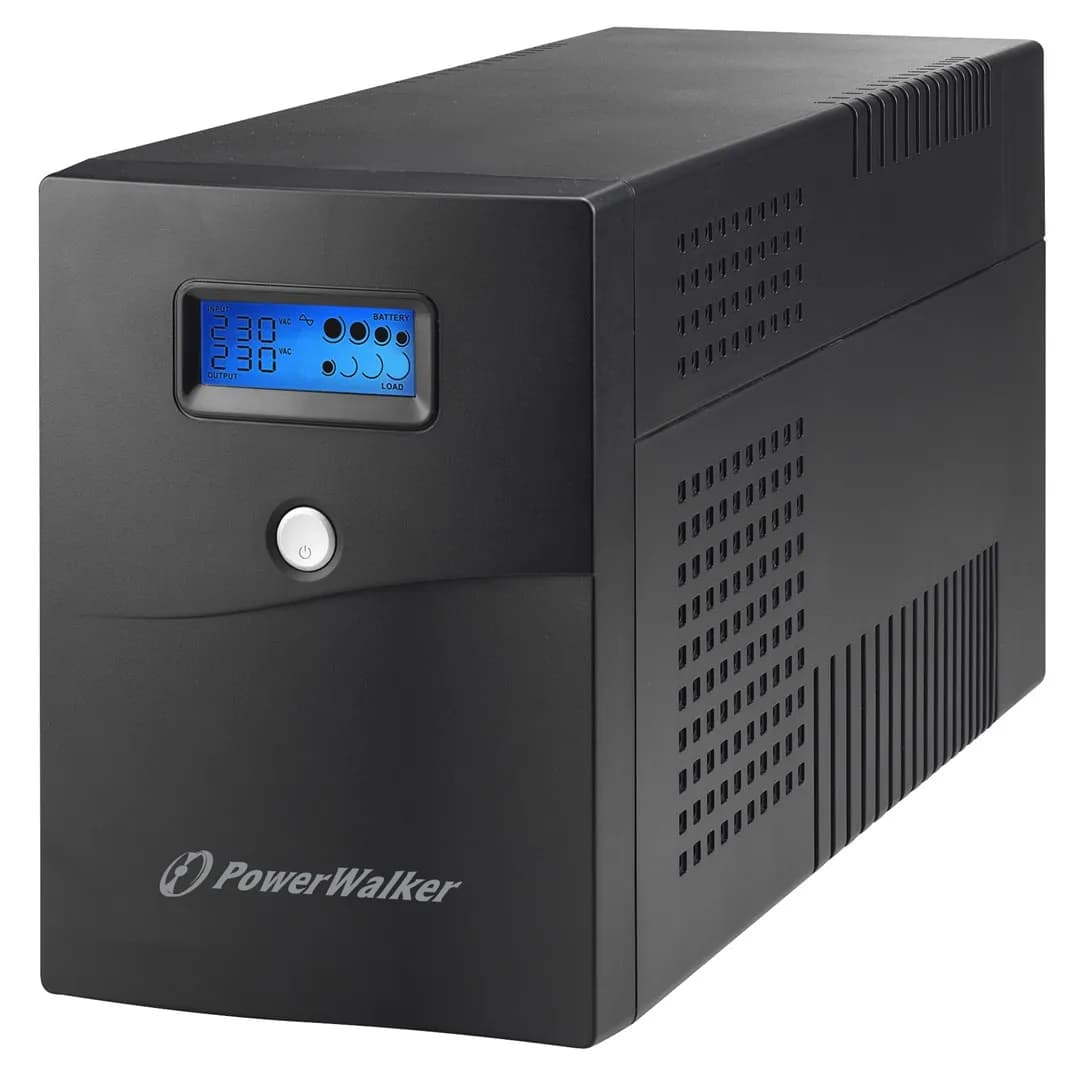 PowerWalker UPS LINE-IN VI 3000 SCL FR 3000VA, 4X 230V PL, RJ11/45, USB, LCD, zdjęcie 1 z 4