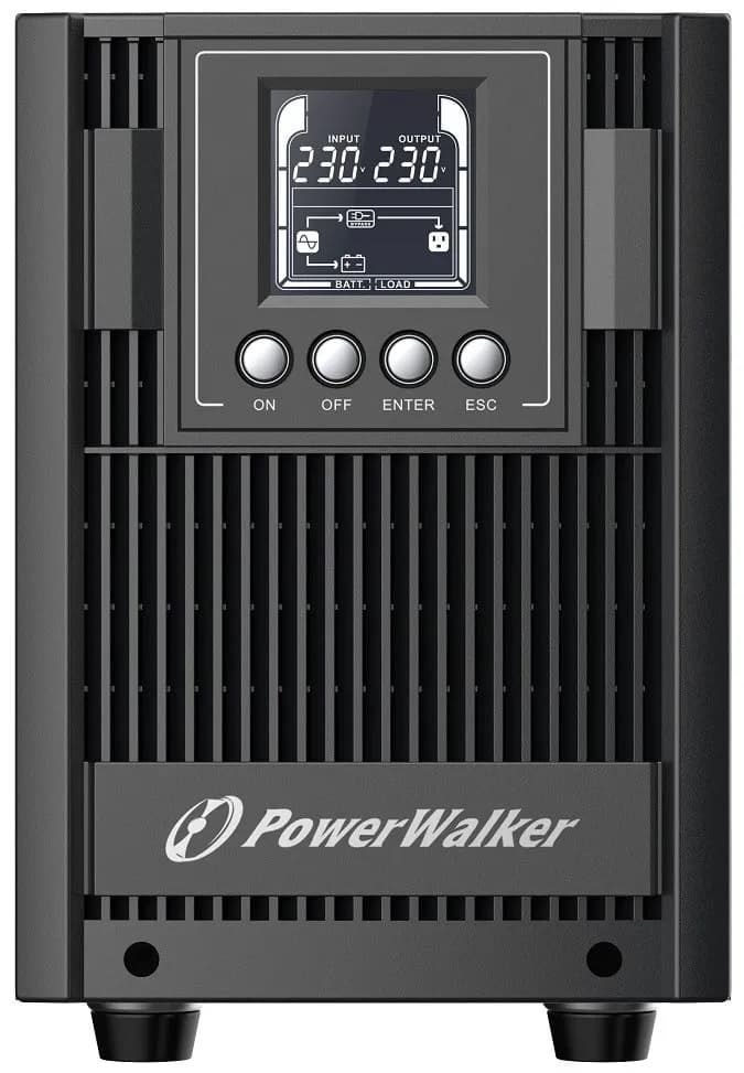 PowerWalker UPS ON-LINE VFI 2000 AT FR 4X FR OUT, USB/RS-232, LCD, EPO, zdjęcie 1 z 3