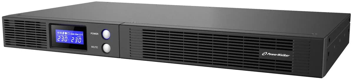 PowerWalker Zasilacz UPS VI 1000 R1U (Rack; 1000VA)