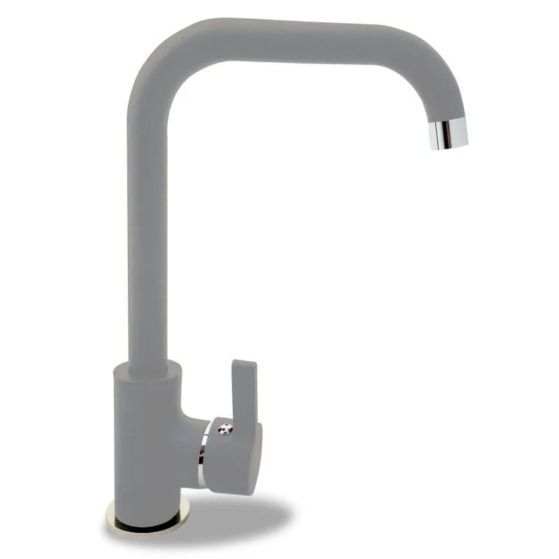 Pyramis Bateria kuchenna SILVIO 090922938 szary beton (kolor szary)