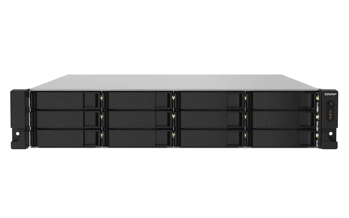 Qnap TS-1232PXU-RP-4G, 2U, 12 x 2.5"/3.5" SATA, Annapurna Labs Alpine AL324 1.7GH, 4GB DDR4, zdjęcie 1 z 6