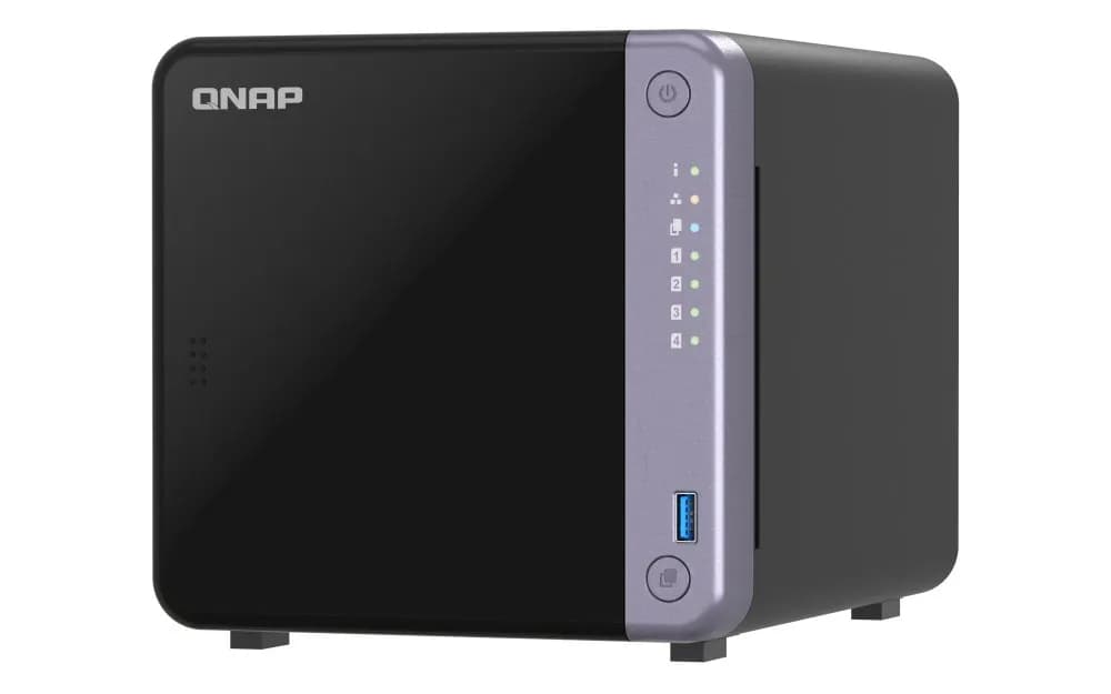 Qnap TS-432X-4G, Tower, 4 x 2.5"/3.5" SATA, AnnapurnaLabs Alpine AL524 4C, 4GB (Max. 16GB), zdjęcie 1 z 7