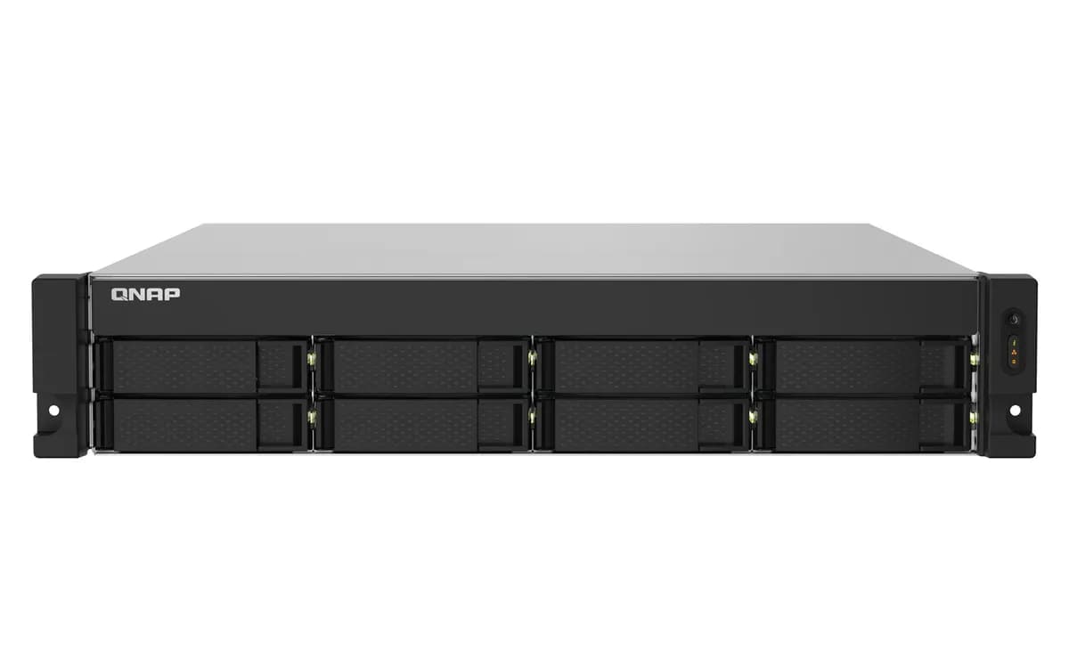Qnap TS-832PXU-4G, 2U, 8 x 2.5"/3.5" SATA, Annapurna Labs Alpine AL324 1.7GH, 4GB DDR4 UDIMM, zdjęcie 1 z 6