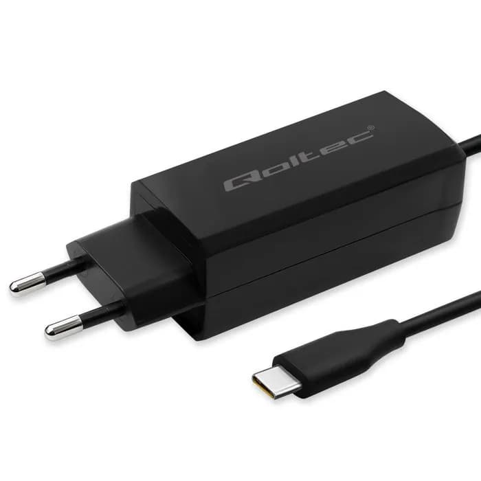 Qoltec ŁADOWARKA SIECIOWA 65W GAN | 5-20V | 3-3.25A | USB 3.1, zdjęcie 1 z 10