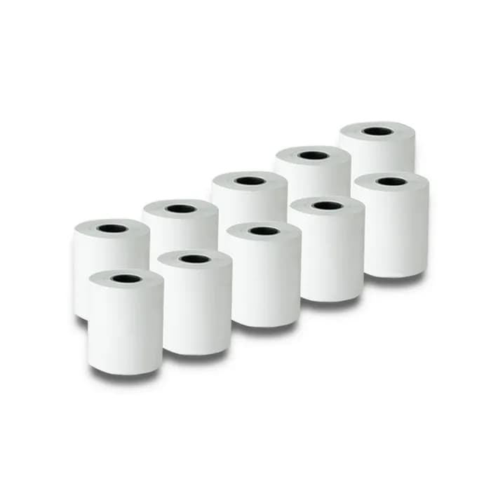 Qoltec ROLKA TERMICZNA 57X30 | 55G/M2 | 10SZT | BPA FREE, zdjęcie 1 z 7