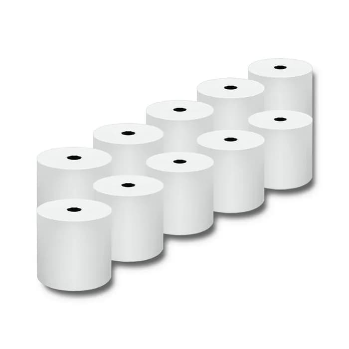 Qoltec ROLKA TERMICZNA 80X80 | 55G/M2 | 10SZT. | BPA FREE, zdjęcie 1 z 7