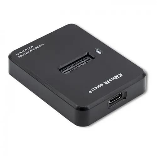 Qoltec STACJA DOKUJĄCA DYSKÓW SSD M.2 SATA | NGFF | USB 3.1, zdjęcie 1 z 9