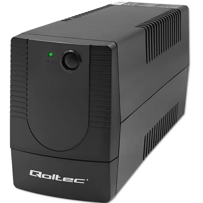 Qoltec ZASILACZ AWARYJNY UPS LINE INTERACTIVE | MONOLITH | 850VA | 480W, zdjęcie 1 z 10