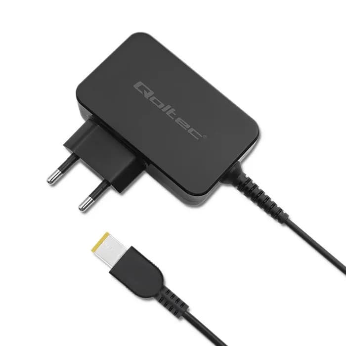 Qoltec ZASILACZ DO LENOVO 45W | 20V | 2.25A | SLIM TIP+PIN, zdjęcie 1 z 9