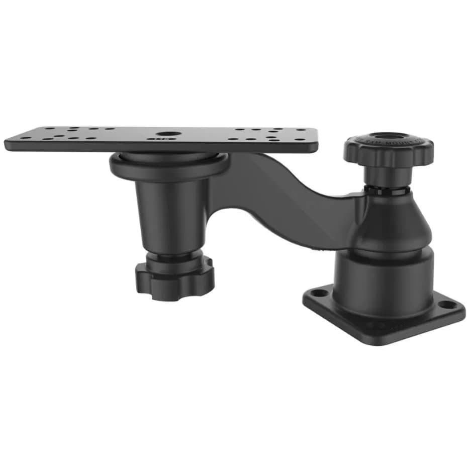 RAM Mounts RAM MOUNT Zestaw do montażu echosondy do powierzchni płaskiej; ramię pływające RAM-109HU, zdjęcie 1 z 3