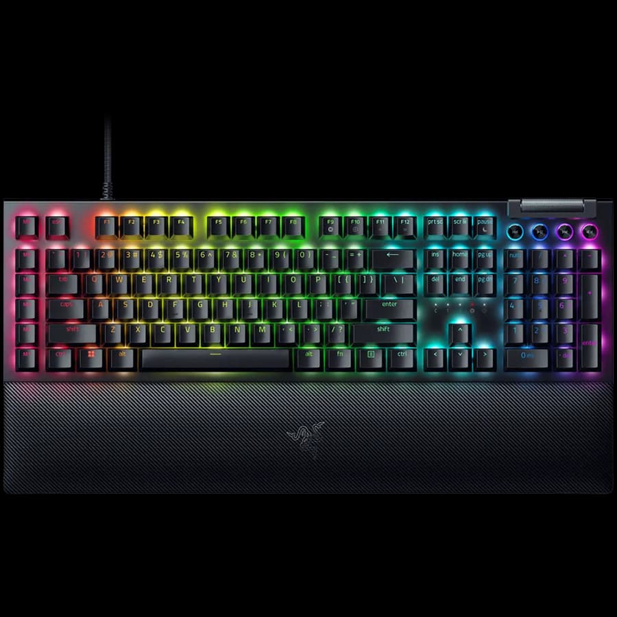 Razer Klawiatura Gamingowa Przewodowa BlackWidow V4, układ US, zdjęcie 1 z 5