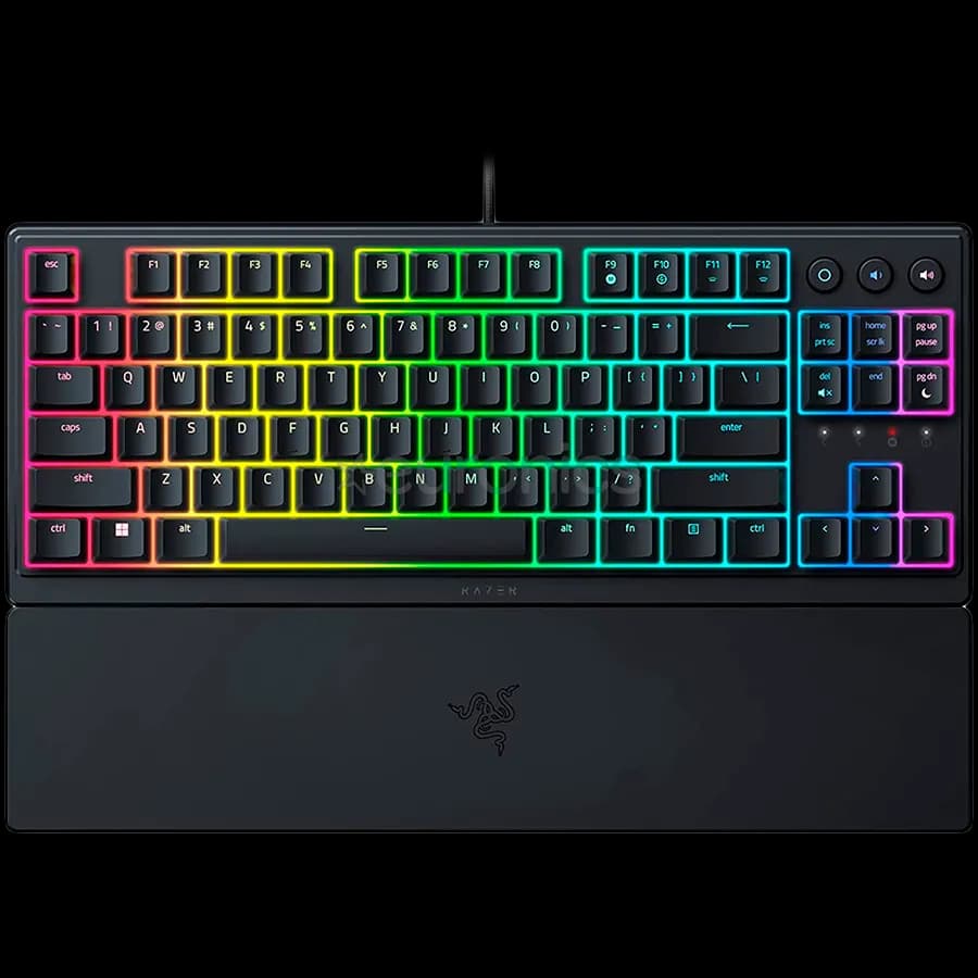 Razer Klawiatura Gamingowa Przewodowa Ornata V3 Tenkeyless, Low Profile, układ US, zdjęcie 1 z 2