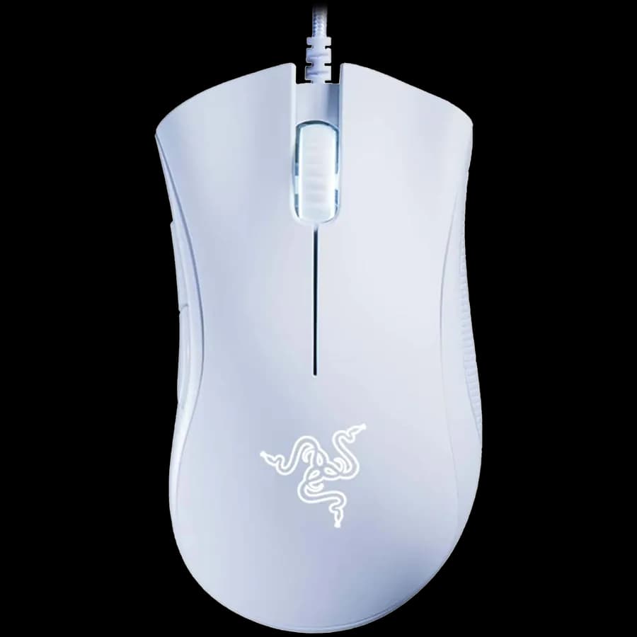 Razer Mysz Gamingowa DeathAdder Essential, Bia?a, 6400 DPI, zdjęcie 1 z 3