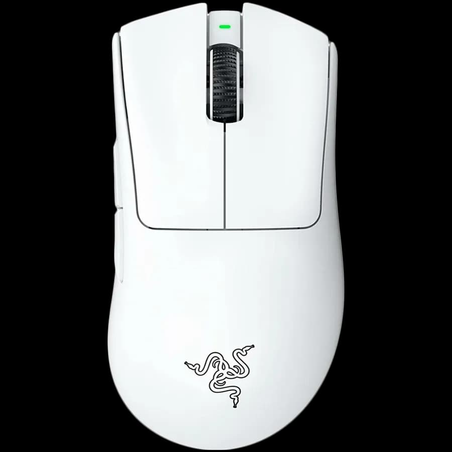 Razer Mysz Gamingowa DeathAdder V3 Pro, White Edition, Ergonomic Bezprzewodowa, zdjęcie 1 z 5