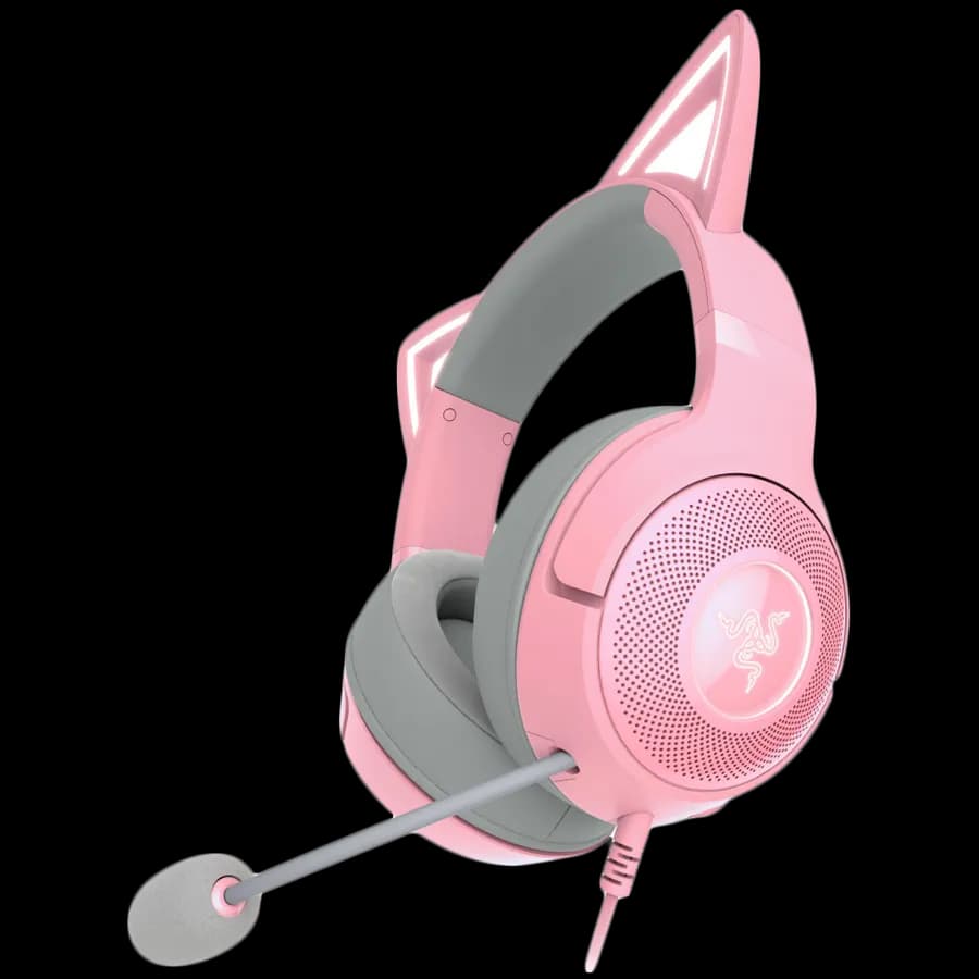 Razer Słuchawki Gamingowe Kraken Kitty V2, Różowe, zdjęcie 1 z 5
