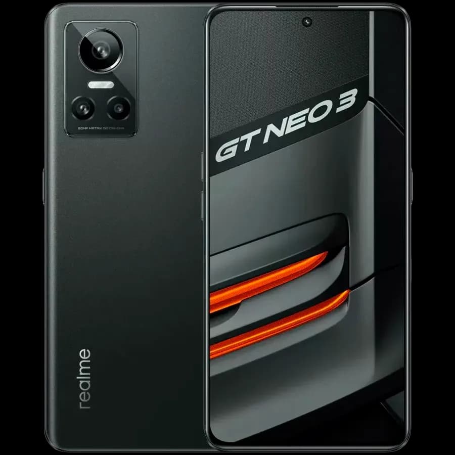 Realme GT Neo 3 12 GB/256 GB Plain Black, Grade C, Used, zdjęcie 1 z 5