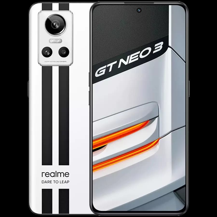Realme GT Neo 3 8 GB/128 GB Silverstone White, Grade A, Used, zdjęcie 1 z 4