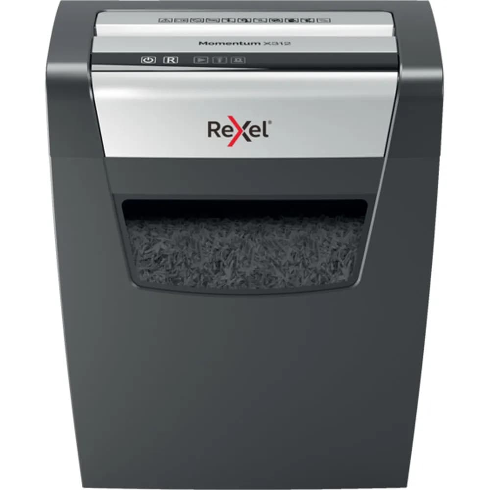 Rexel Niszczarka Momentum X410, 10 kartek, 23 l kosz, zdjęcie 1 z 8