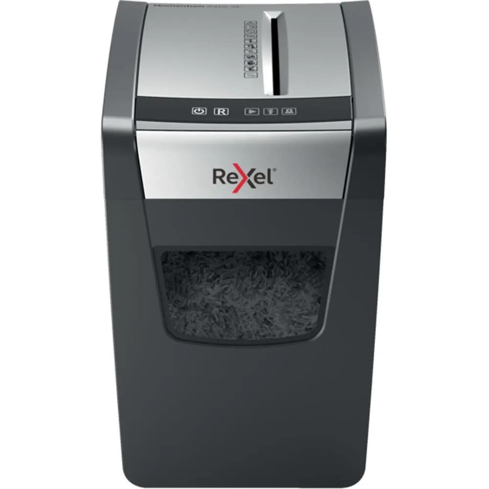 Rexel Niszczarka Momentum X410-SL Slimline, 10 kartek, 23 l kosz, zdjęcie 1 z 8