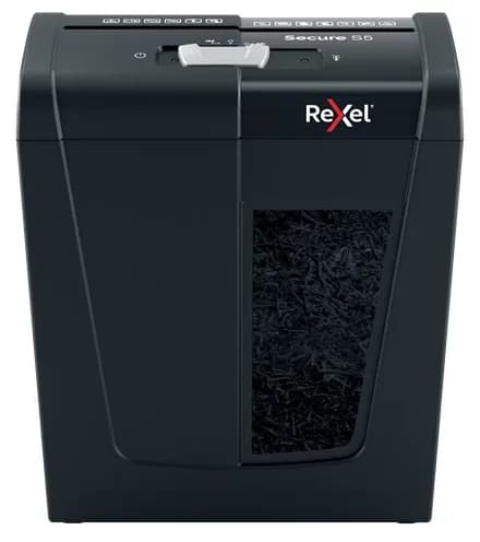Rexel Niszczarka Secure S5, (P-2), 5 kartek, 10 l kosz, zdjęcie 1 z 7