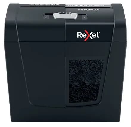 Rexel Niszczarka Secure X6, (P-4), 6 kartek, 10 l kosz, zdjęcie 1 z 7