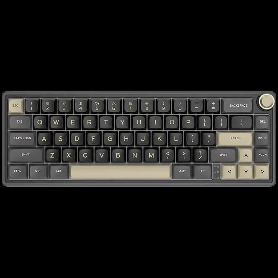 Royal Kludge R65 Phantom Gaming Keyboard Chartreuse switch, zdjęcie 1 z 2