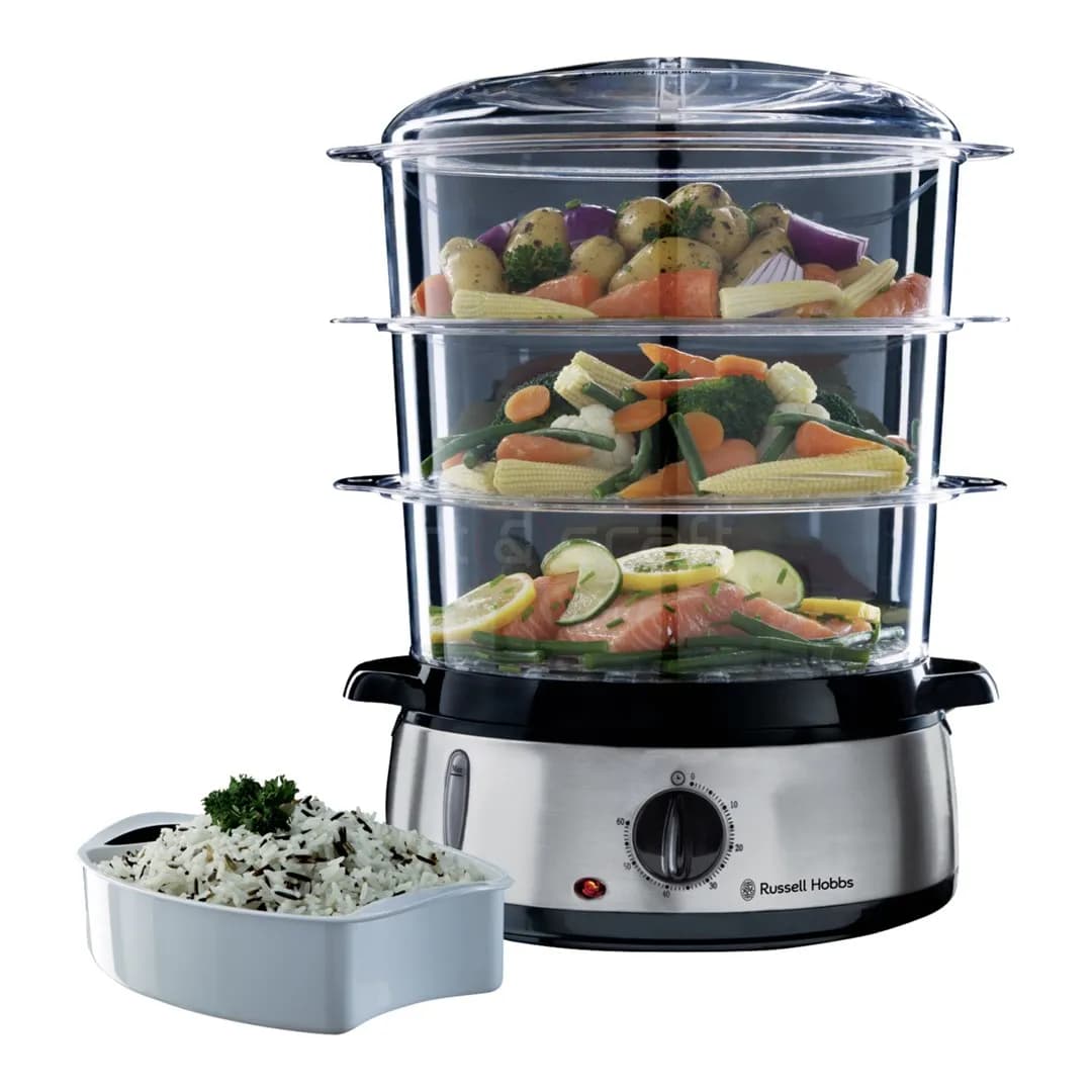 Russell Hobbs Parowar RUSSELL HOBS 19270-56 ( 9 litrów ; kolor srebrny ), zdjęcie 1 z 5