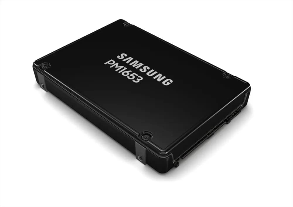 Samsung Dysk SSD PM1653 960GB 2.5" SAS 24Gb/s MZILG960HCHQ-00A07 (DWPD 1) (OUTLET), zdjęcie 1 z 2
