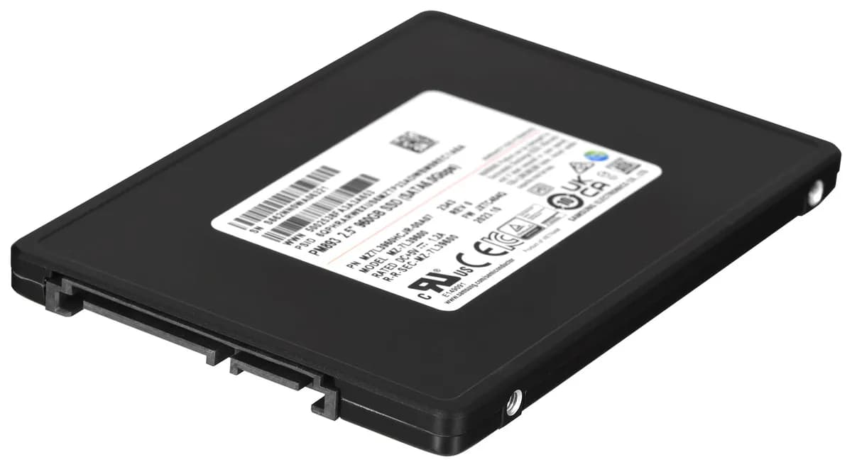 Samsung Dysk SSD PM893 960GB SATA 2.5" MZ7L3960HCJR-00A07 (DWPD 1), zdjęcie 1 z 4
