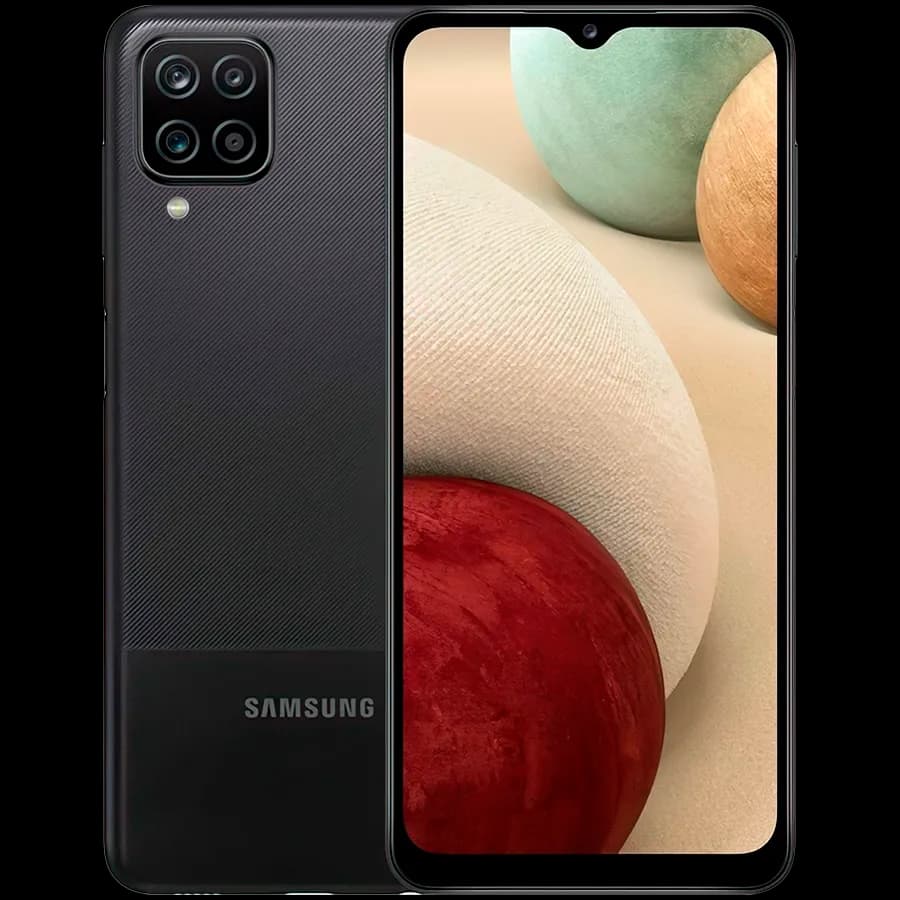 Samsung Galaxy A12 64 GB Black, Grade C, Used, zdjęcie 1 z 5