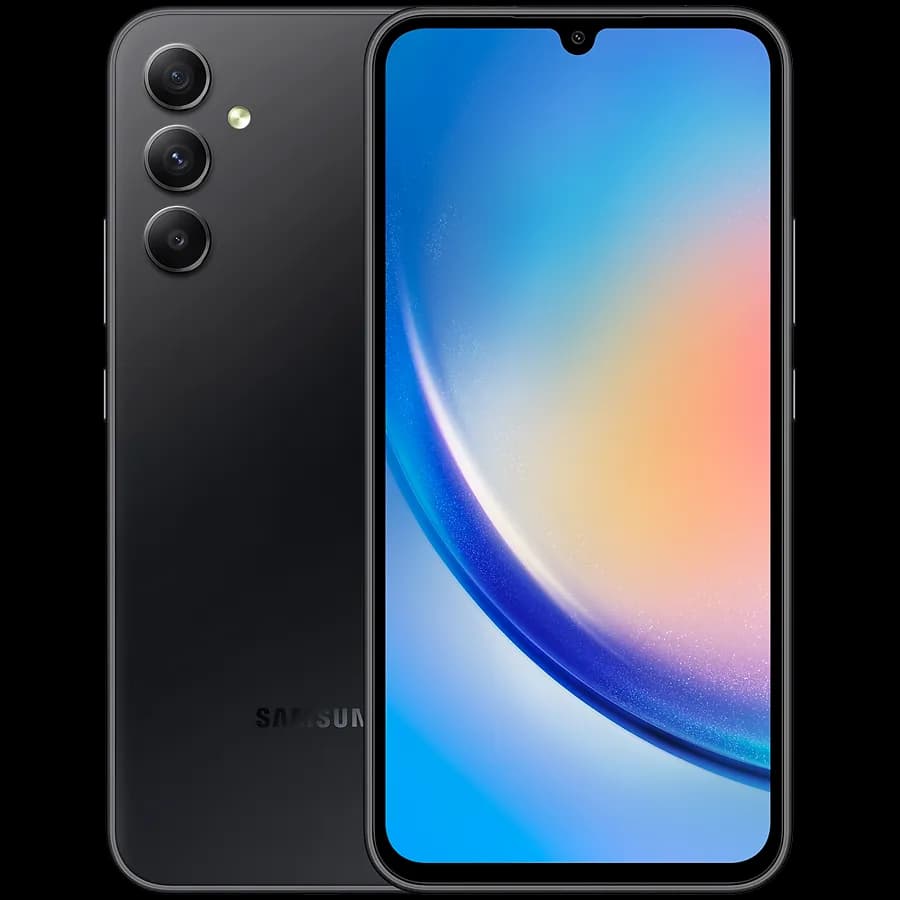 Samsung Galaxy A34 128 GB Graphite, Grade B, Used, zdjęcie 1 z 6