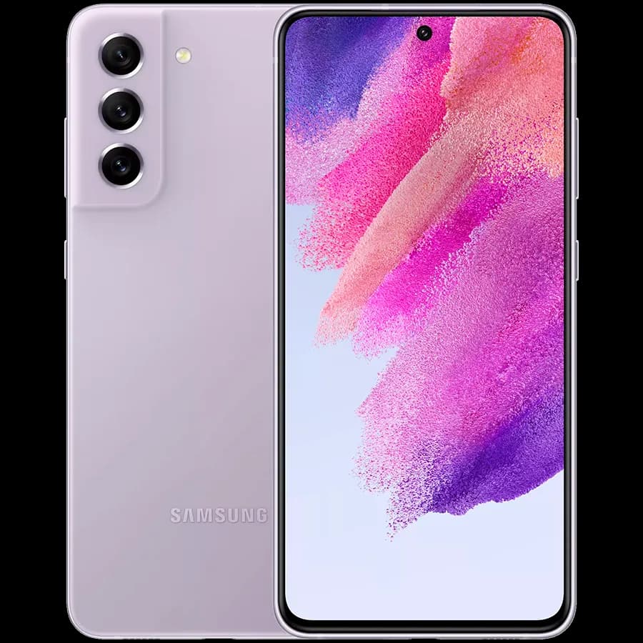 Samsung Galaxy S21 FE 5G 128 GB Lavender, Grade C, Used, zdjęcie 1 z 5