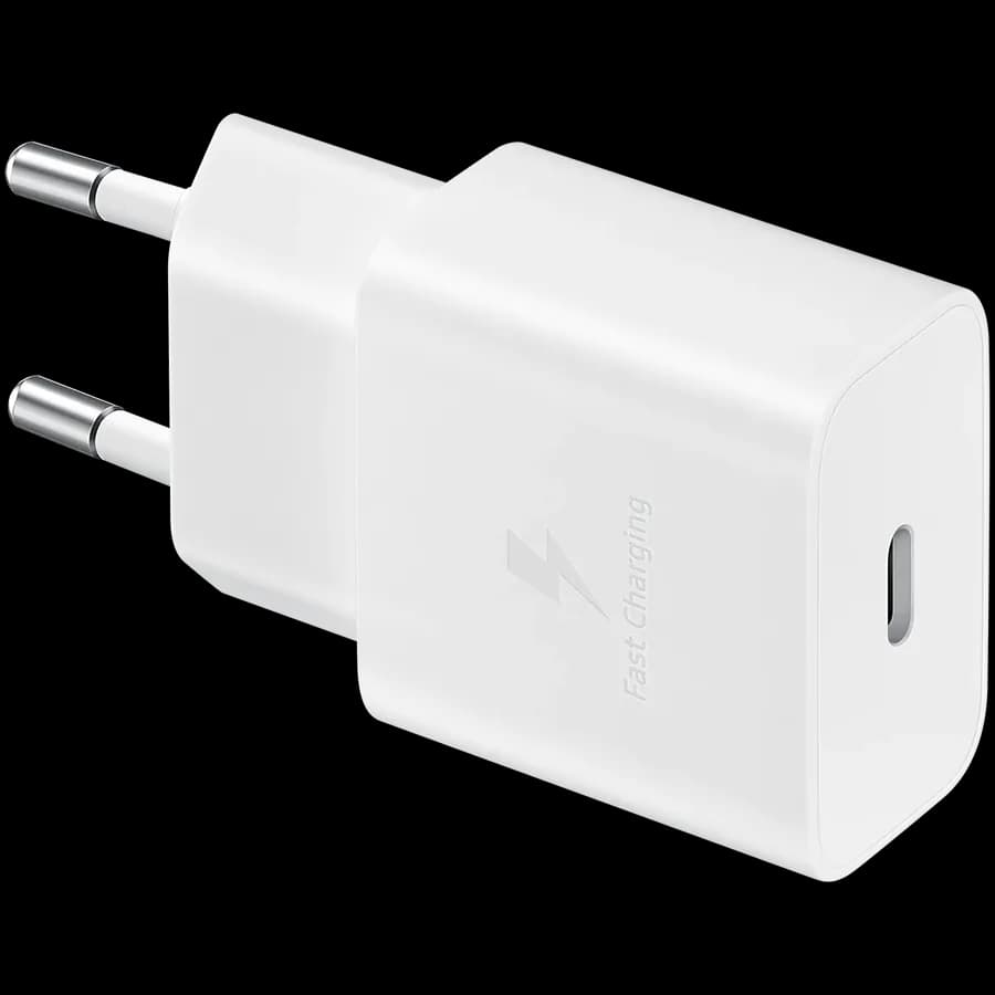 Samsung Ładowarka sieciowa 15W Fast Charging USB-C (+kabel), Biała, zdjęcie 1 z 2