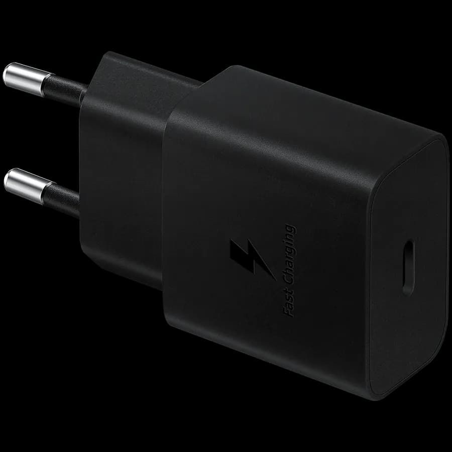 Samsung Ładowarka sieciowa 15W Fast Charging USB-C (+kabel), Czarna, zdjęcie 1 z 2