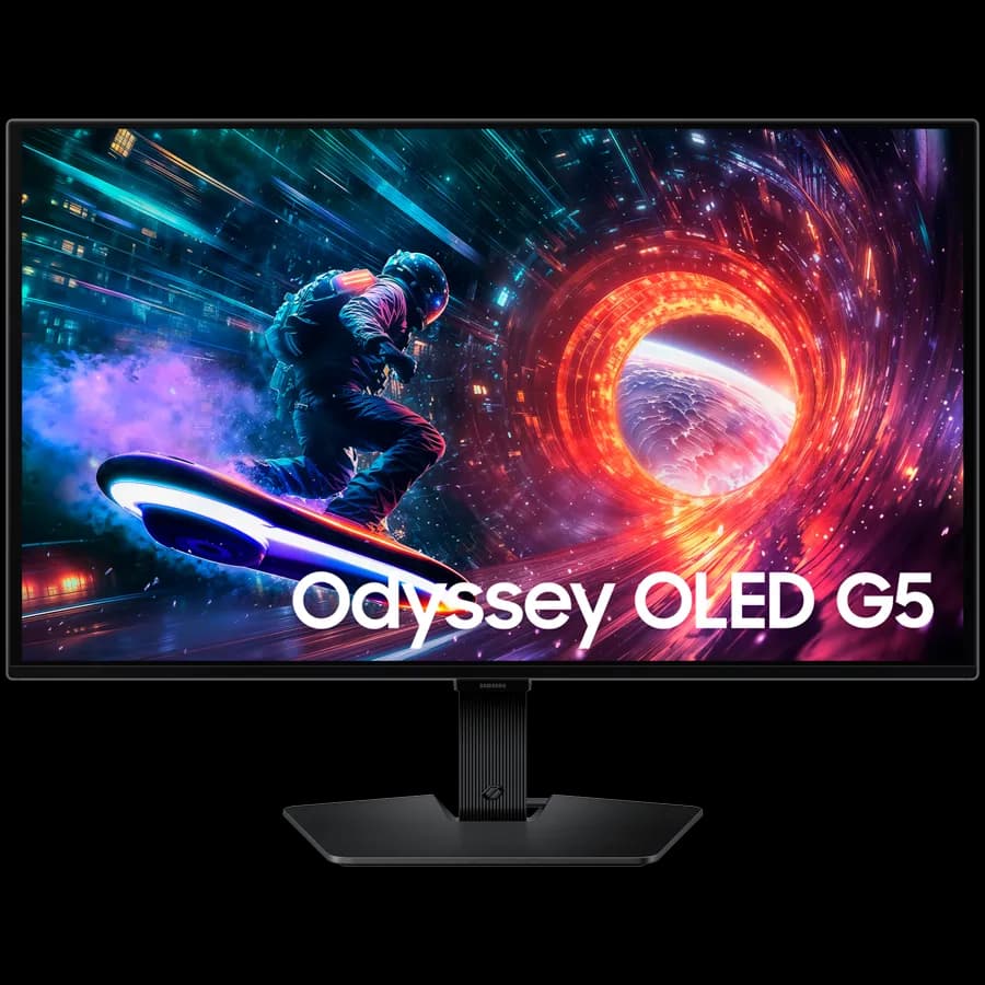 Samsung Monitor 27''/QHD/180Hz/OLED/FLAT/250cd/m2/0.03ms, zdjęcie 1 z 4