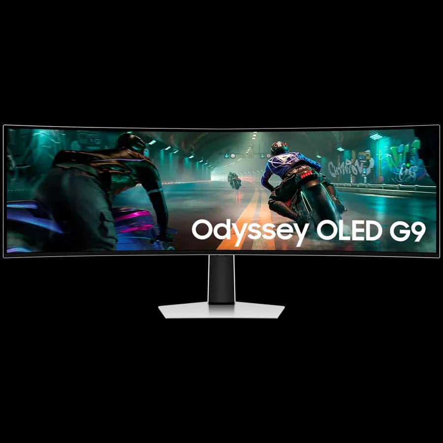 Samsung Monitor 49''/DQHD/144Hz/OLED/CURVED1800R/250cd/m2/0.03ms/HAS, zdjęcie 1 z 4