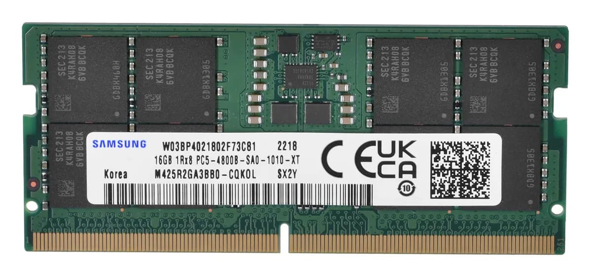 Samsung SO-DIMM 16GB DDR5 1Rx8 4800MHz PC5-38400 M425R2GA3BB0-CQK, zdjęcie 1 z 2