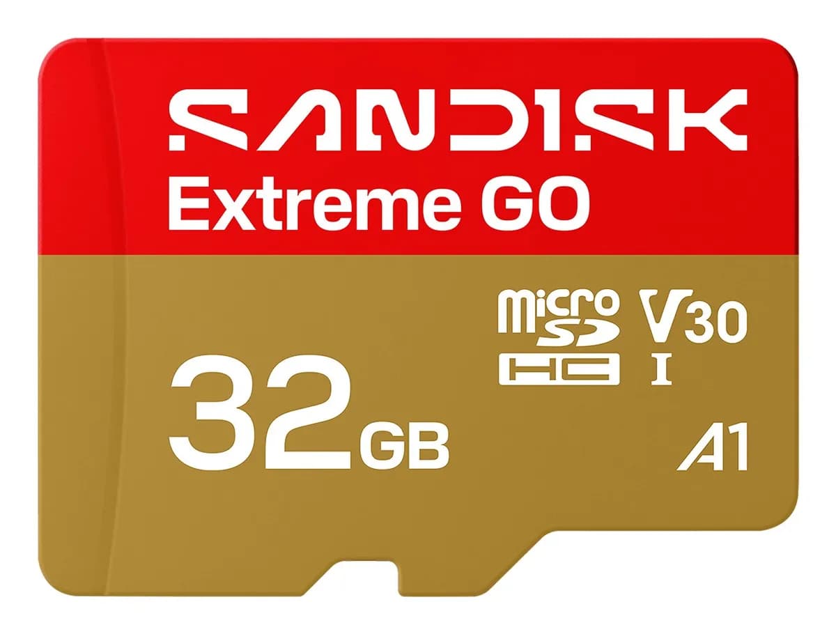 SanDisk Extreme Go microSD UHS-I 32GB MicroSD 100MB/s(R), 60MB/s(W)
