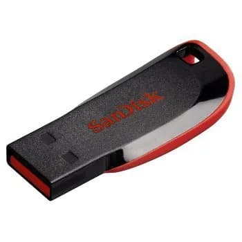 SanDisk Pendrive CRUZER BLADE SDCZ50-032G-B35 (32GB; USB 2.0; kolor czarny), zdjęcie 1 z 5