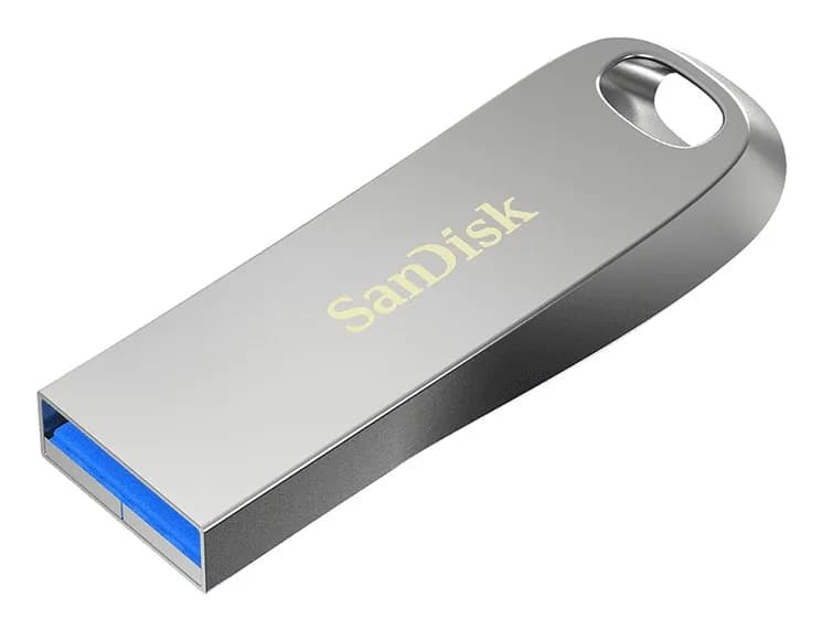 SanDisk Pendrive Ultra Lux SDCZ74-256G-G46 (256GB; USB 3.0; kolor srebrny), zdjęcie 1 z 3