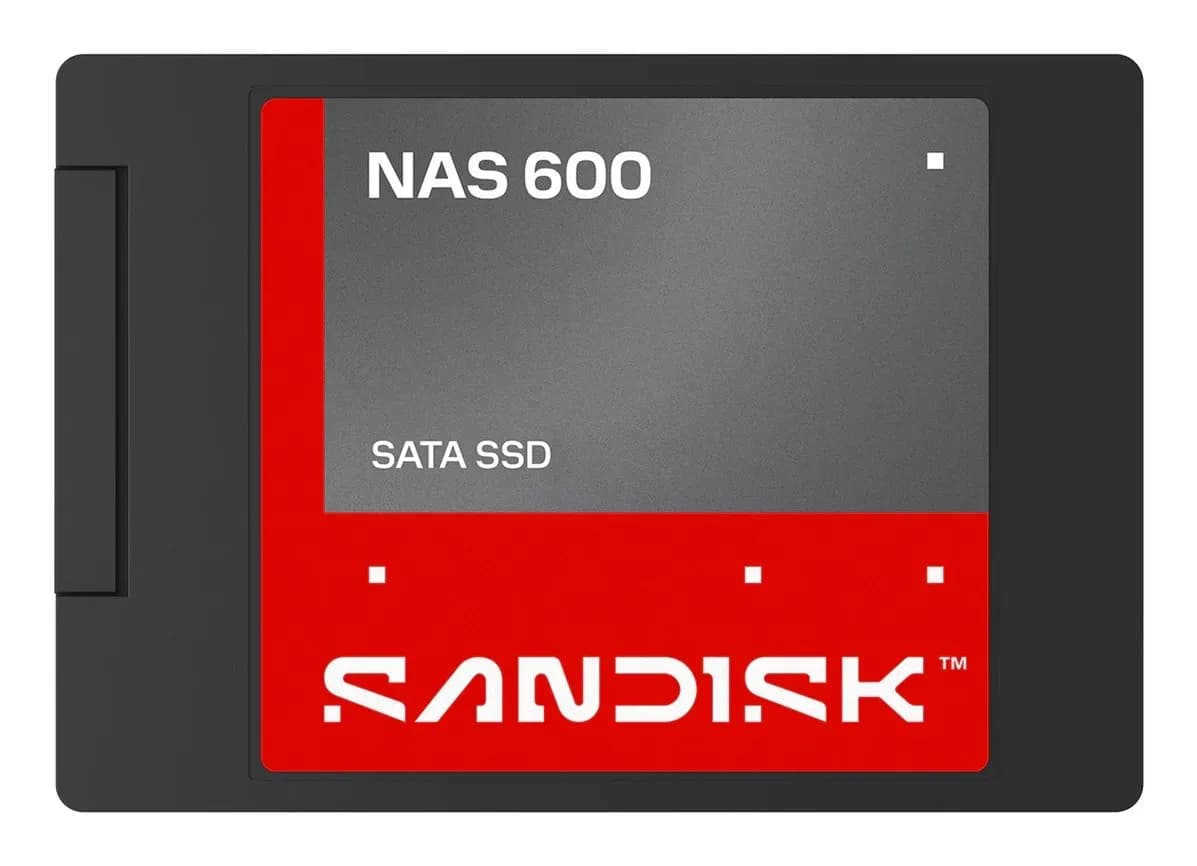 SanDisk SSD 500GB NAS 600 SATA SDSNS2500GAB, zdjęcie 1 z 4