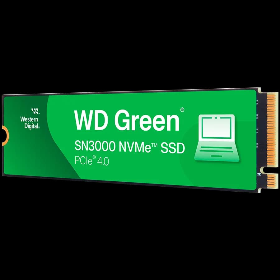 SanDisk WD SSD Green SN3000 NVMe (M.2 2280, 1TB, PCIe Gen4x4) BULK PACK (216 UNITS)