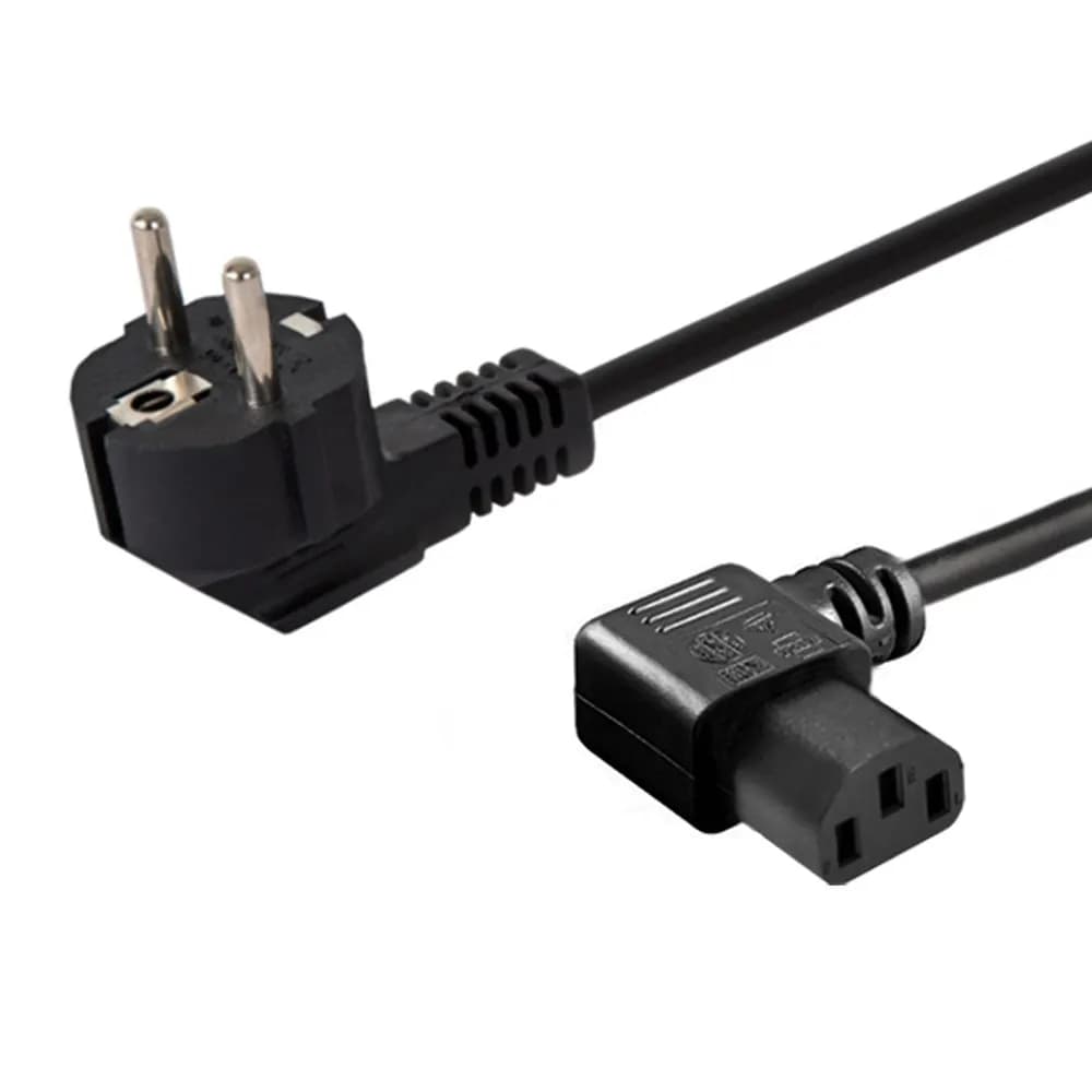 Savio Kabel CL-115 (C13, IEC C13, IEC 320 C13 M - Schuko M; 1,2m; kolor czarny)