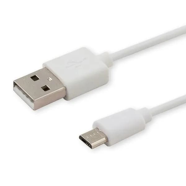 Savio Kabel CL-123 (Micro USB - USB 2.0 ; 1m; kolor biały), zdjęcie 1 z 4