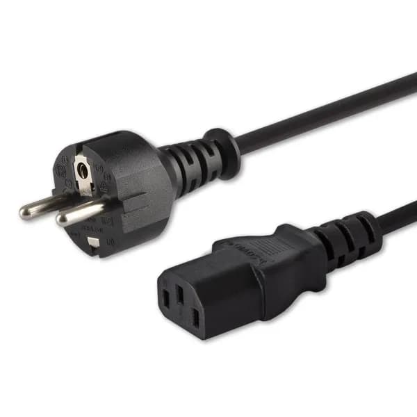 Savio Kabel CL-138 (C13, IEC C13, IEC 320 C13 - Schuko M; 1,8m; kolor czarny)
